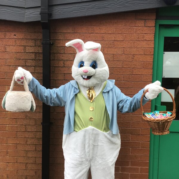 The Easter Bunny visits BVPS